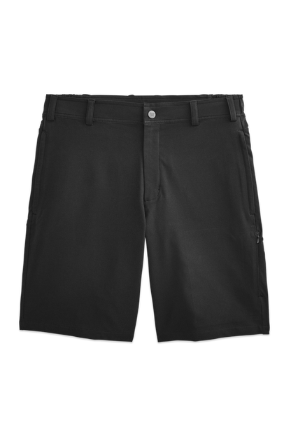 True Black | Front view of Radius Short in True Black