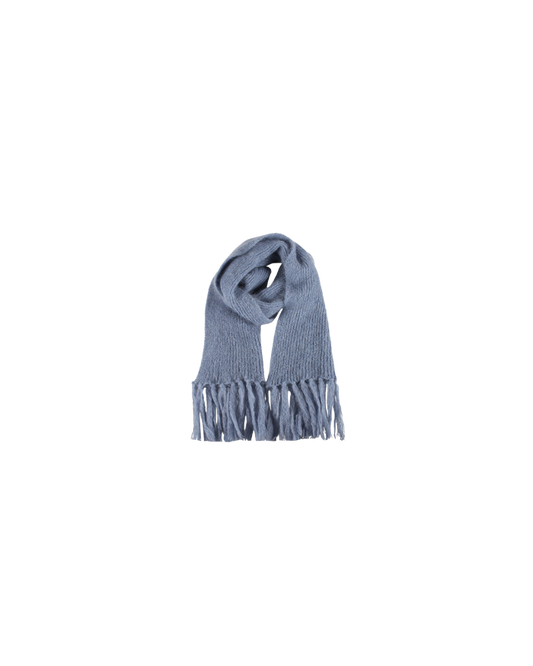 RAE MOHAIR SCARF BLUE