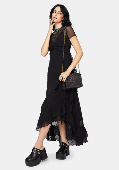 Reck Dobby Frill Cami Gown