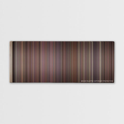 Rope color palette canvas print: thousands of thin vertical stripes of color