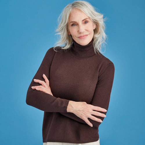 Royal Merino - 100% Merino - Classic Polo, Earth.