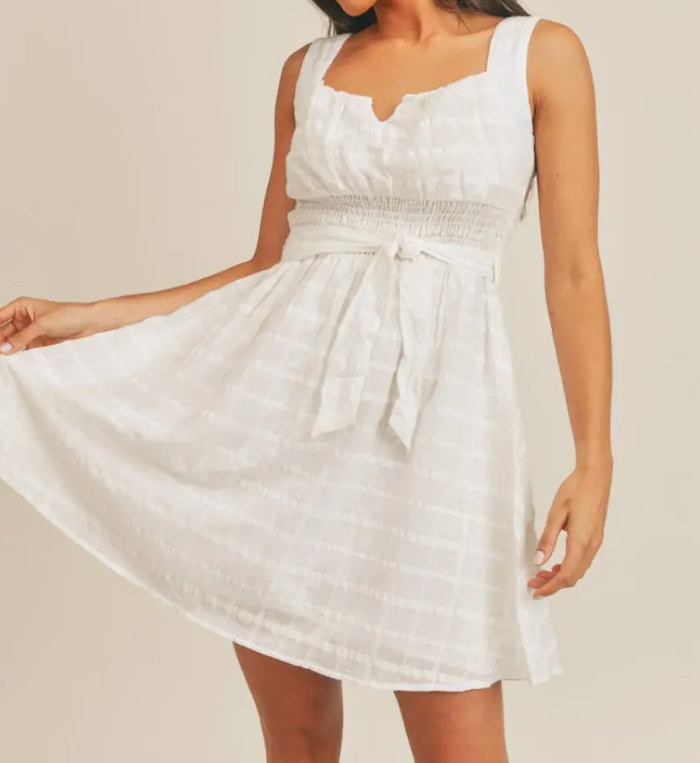 Sadie & Sage Have Faith Cotton Mini Dress