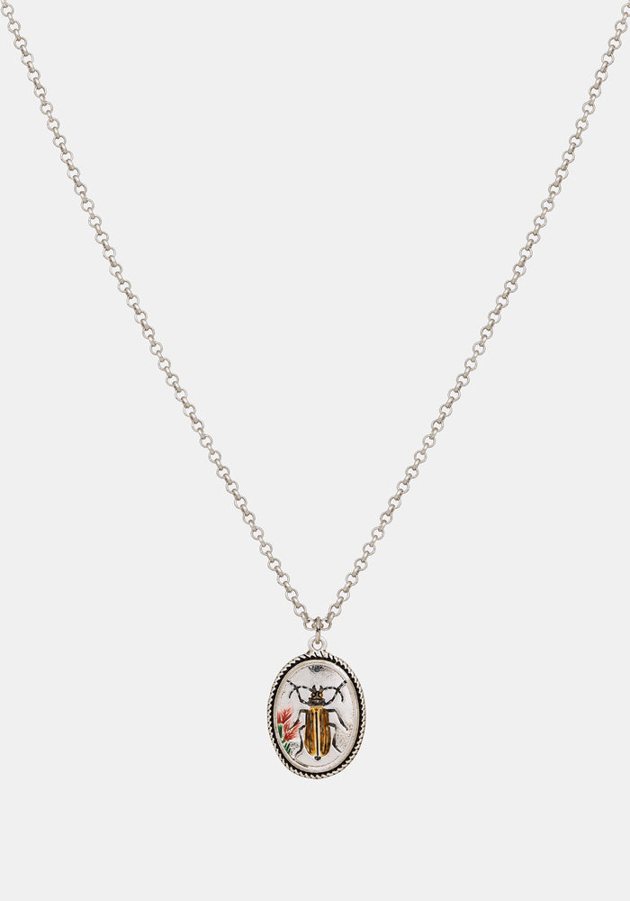 Sessile Bug Necklace - Silver