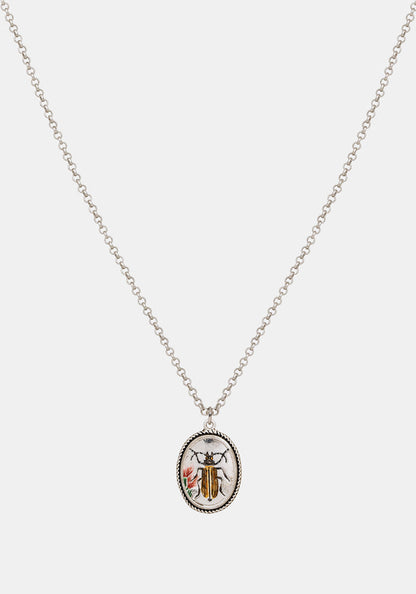 Sessile Bug Necklace - Silver