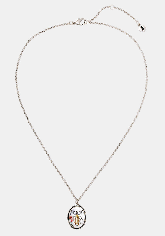 Sessile Bug Necklace - Silver