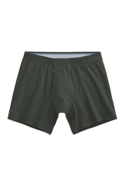 Tannenbaum | Front view of Silver Boxer Briefs in Tannenbaum