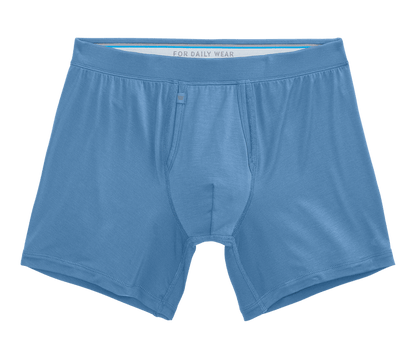 Dean Blue | Front view of Silver HD Boxer Brief in Dean Blue