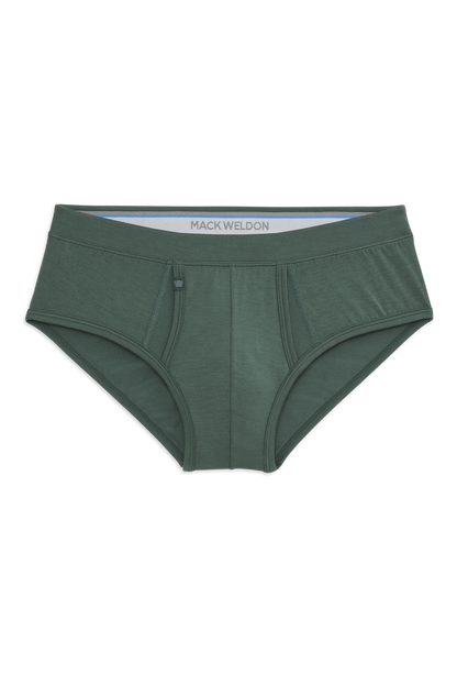 Greenlake | Front view of Silver HD Brief in Greenlake