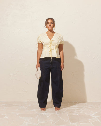 SIMONA BLOUSE BUTTER