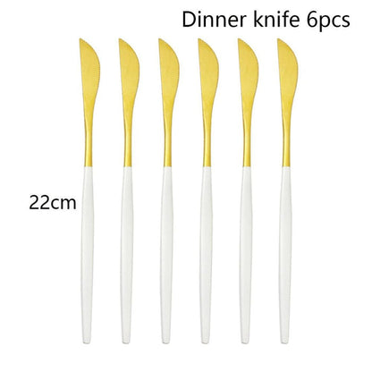 6Pcs Dinner Knife