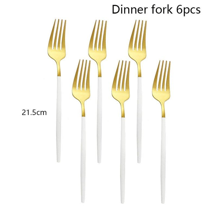 6Pcs Dinner Fork