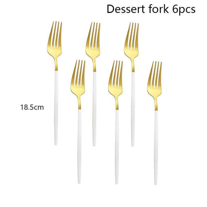 6Pcs Dessert Fork