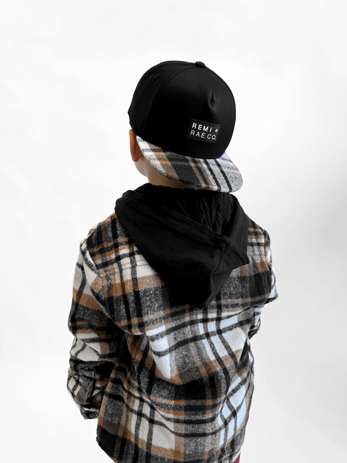 SNAPBACK - CARAMEL PLAID