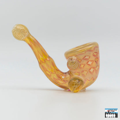 Color Changing Sherlock Pipe: Space Cricket Fumed, Classic Design, Ergonomic Grip, Timeless Style, Compact and Portable, Durable Build, Handcrafted for Longevity, Reliable Performance.