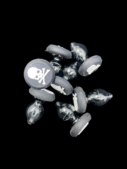 Space Walk Artistic Glass Puffco Proxy Attachment: Handcrafted, Smooth Airflow, High-Quality Accessory