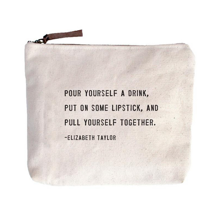 Sugarboo & Co. Canvas Zip Bag