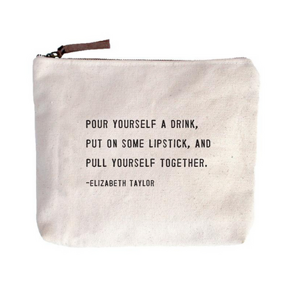 Sugarboo & Co. Canvas Zip Bag