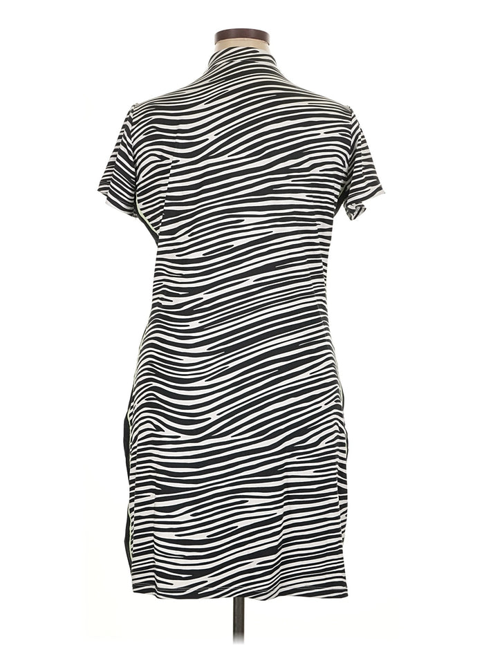 Tail Activewear Black & White Zebra Print Golf Dress Size XL