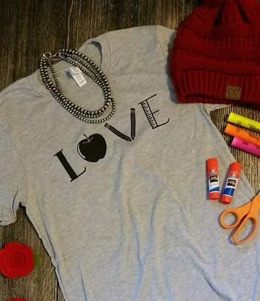 Teacher Love Tee