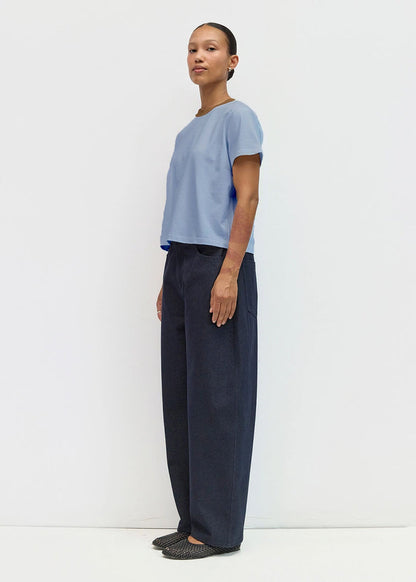The Chloe Top - Blue Brown
