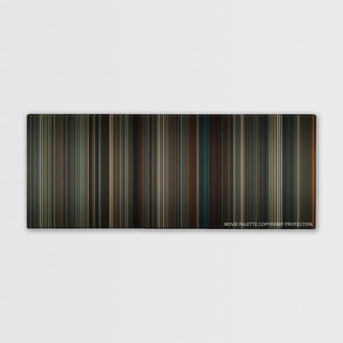 The Imitation Game color palette canvas print: thousands of thin vertical stripes of color