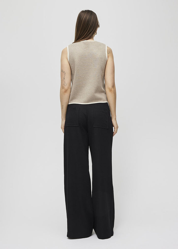 The Lisa Top - Oatmeal & Cream