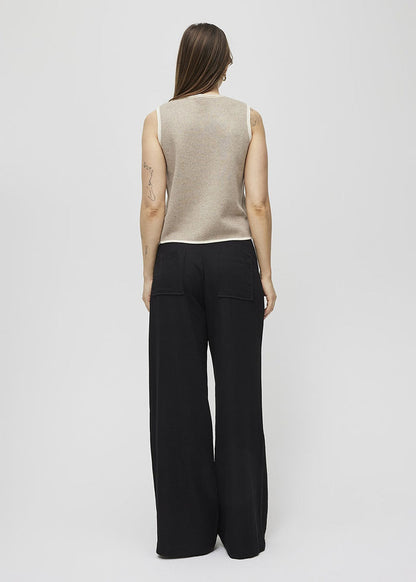 The Lisa Top - Oatmeal & Cream