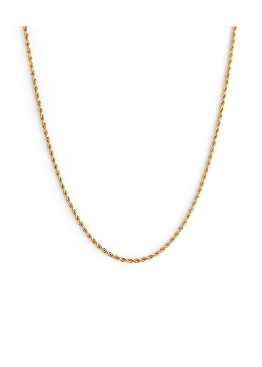Thin Romance Necklace - Gold