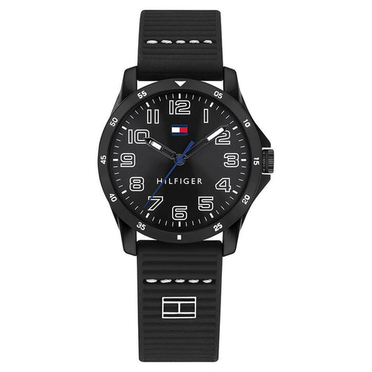 Tommy Hilfiger Kids Black Silicone Watch - 1791666