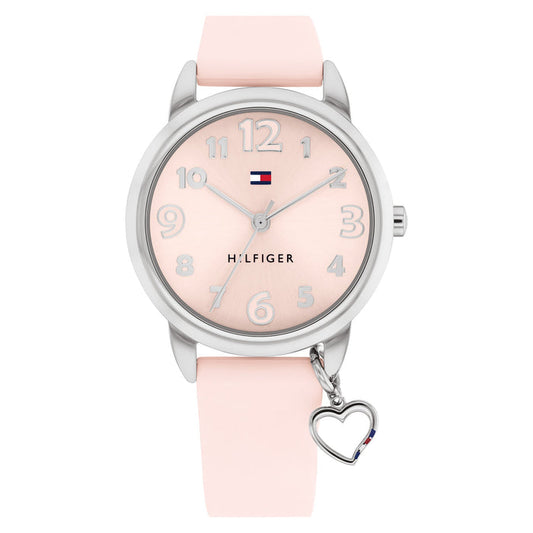 Tommy Hilfiger Pink Silicone Kids Watch - 1720044