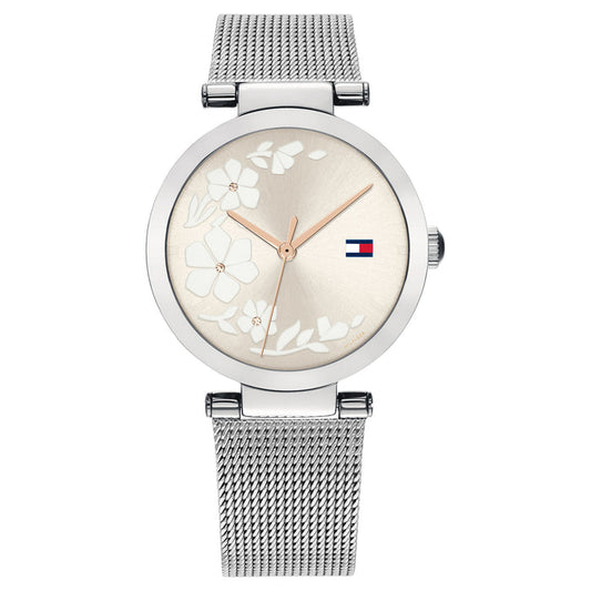 Tommy Hilfiger Silver Mesh Ladies Watch - 1782238