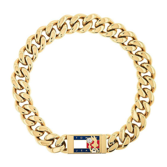 Tommy Hilfiger Tommy Hilfiger Jewellery Space Jam Gold Steel Men's Chain Bracelet - 2790320