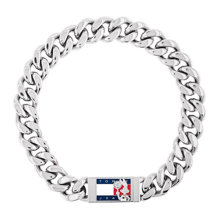 Tommy Hilfiger Tommy Hilfiger Jewellery Space Jam Silver Steel Men's Chain Bracelet - 2790319