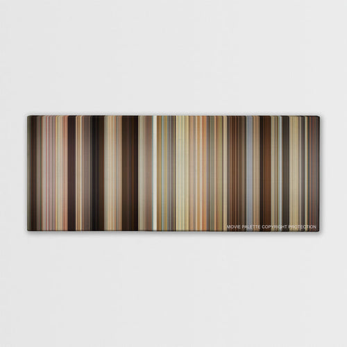 Trainwreck color palette canvas print: thousands of thin vertical stripes of color