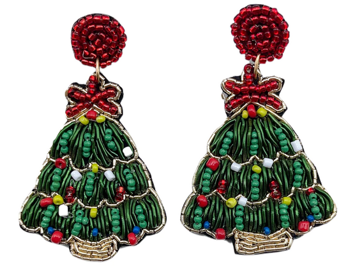 Treasure Jewels Beaded Earrings