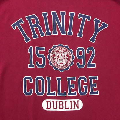 Trinity College Dublin 1592 T-shirt Burgundy