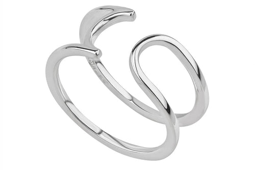 Trinity College Dublin Sterling Silver Ring Modern Long Room