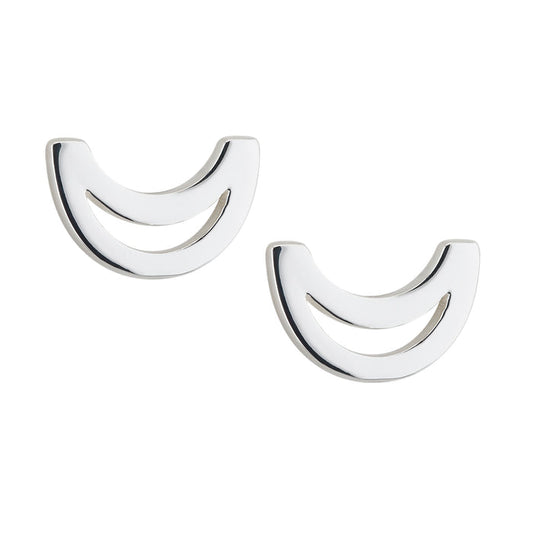 Trinity College Dublin Sterling Silver Stud Earrings Long Room Modern