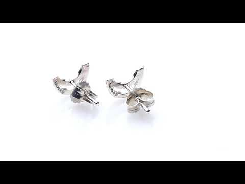Trinity College Dublin Sterling Silver Stud Earrings Long Room Modern