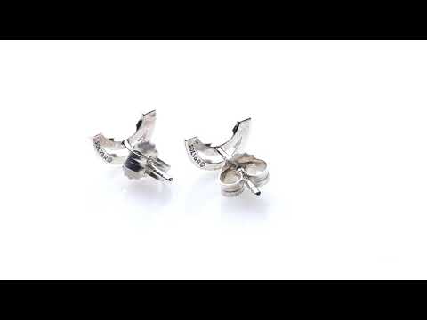 Trinity College Dublin Sterling Silver Stud Earrings Rectangle Door