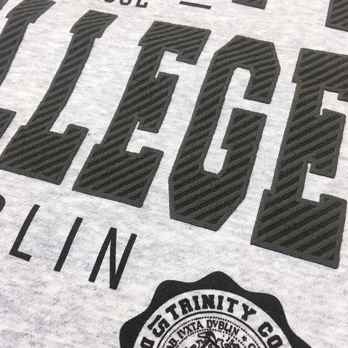 Trinity College Dublin Sweatshirt Marl Grey