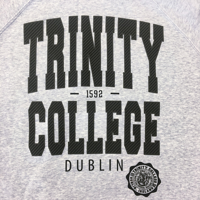Trinity College Dublin Sweatshirt Marl Grey