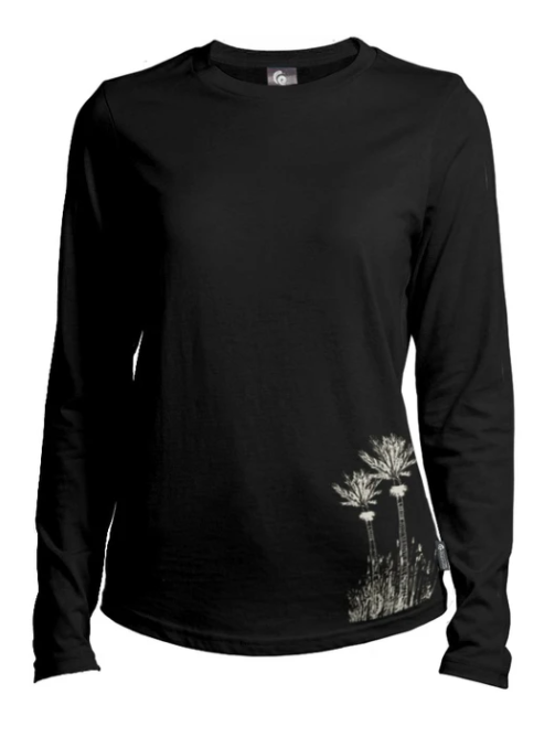 Tussock Ridge Merino - Women's L/S Nikau Tee