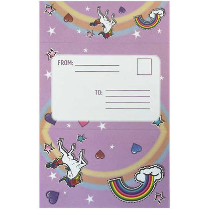 Fold and Send printed Camp Letters