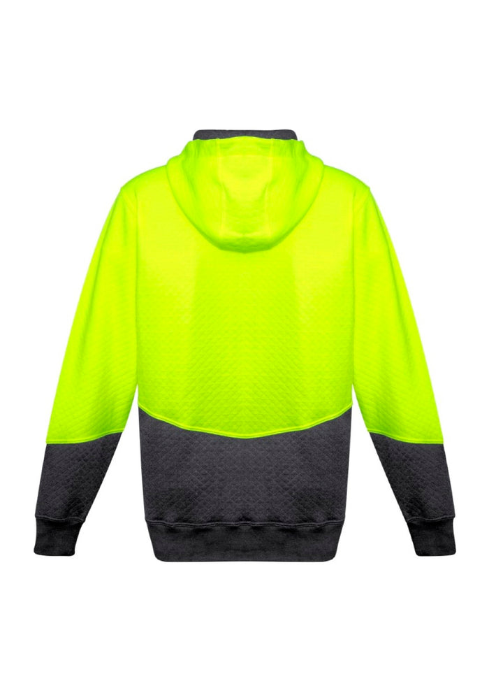 Unisex Hi Vis Textured Jacquard Full Zip Hoodie ZT485