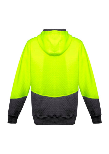 Unisex Hi Vis Textured Jacquard Full Zip Hoodie ZT485