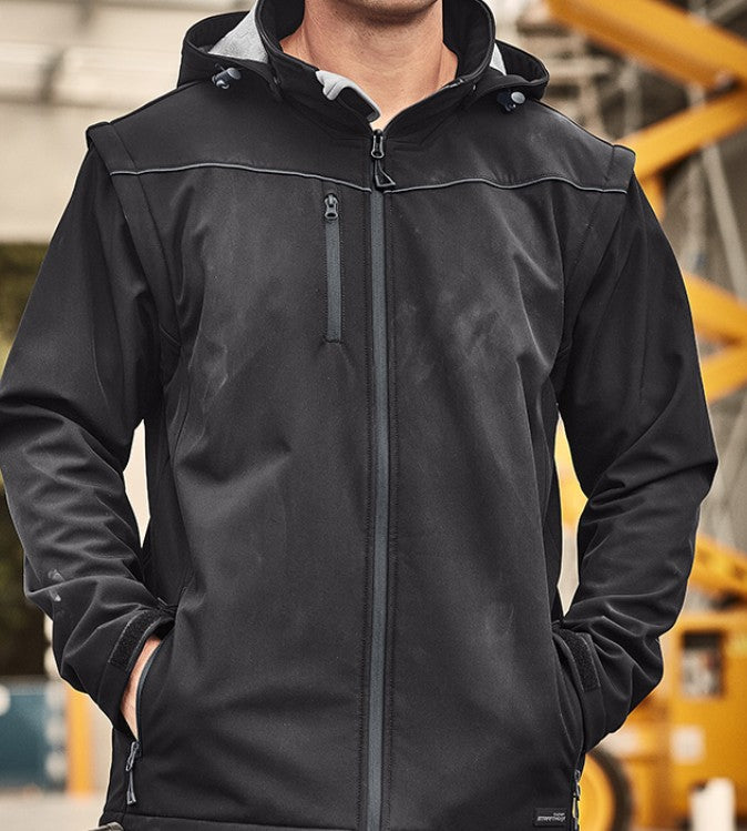 Unisex Streetworx 2 in 1 Stretch Softshell Jacket ZJ263
