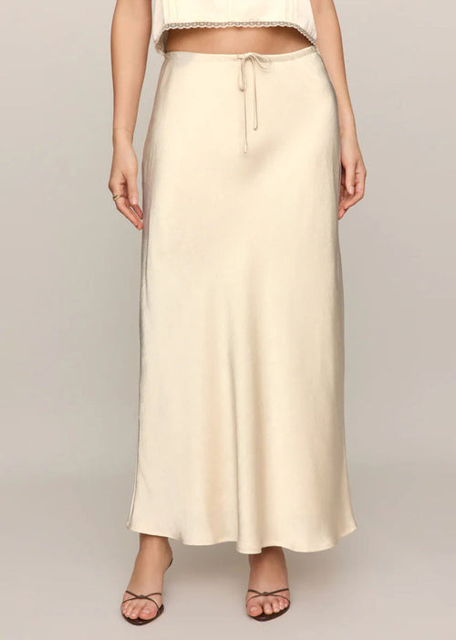 Viva Midi Skirt - Island Coconut