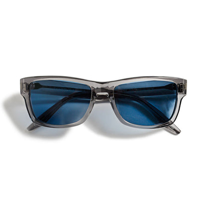 Wayne Enterprises x Uncrate x Barton Perreira Damian Sunglasses Translucent Shadow Marine Polarlized
