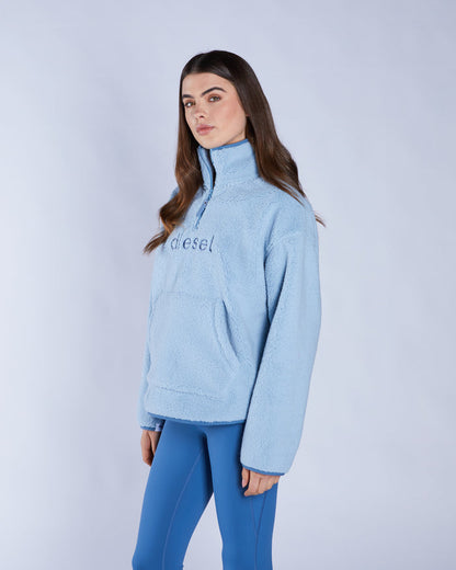 Wendelin Half Zip Fleece Ocean Breeze
